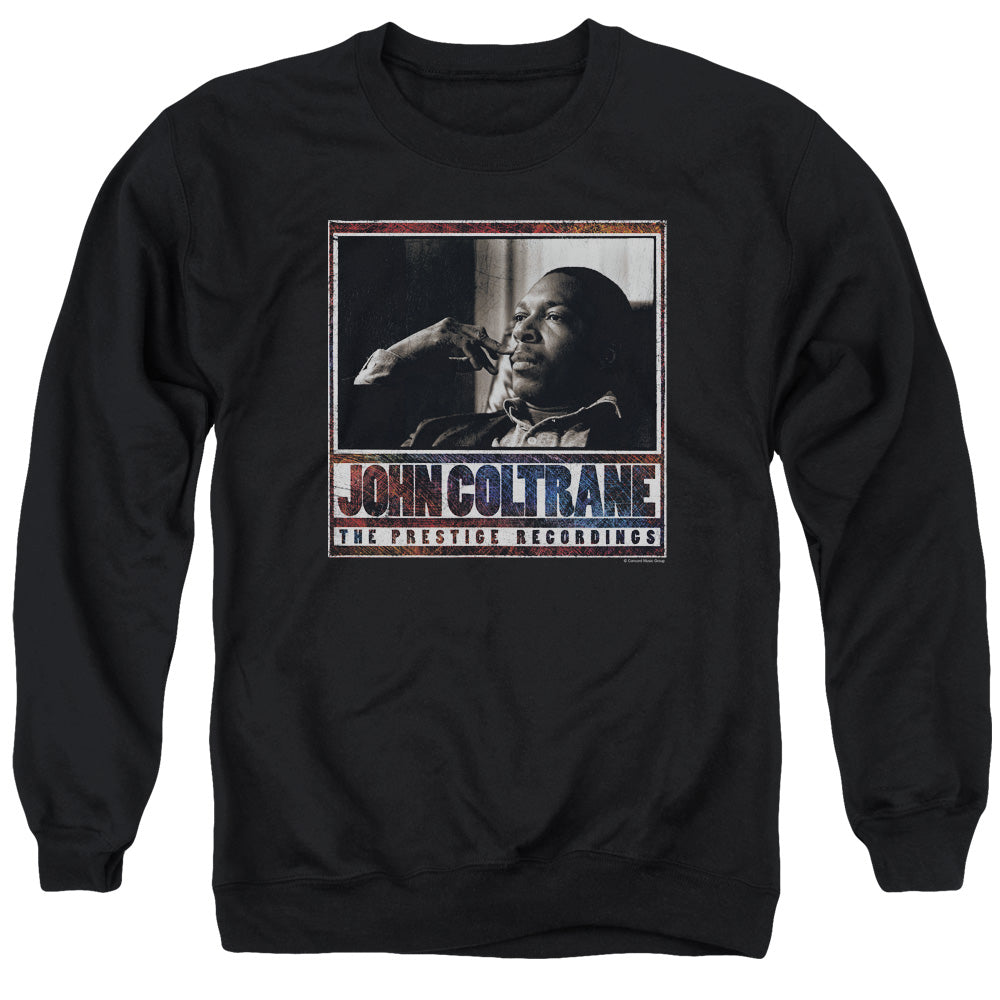 John Coltrane Prestige Recordings Mens Crewneck Sweatshirt Black