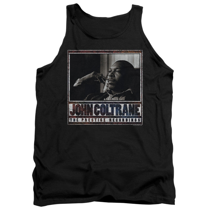 John Coltrane Prestige Recordings Mens Tank Top Shirt Black