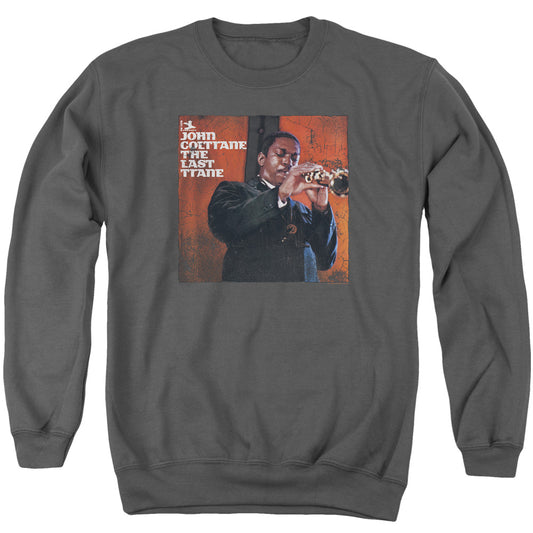 John Coltrane Last Trane Mens Crewneck Sweatshirt Charcoal