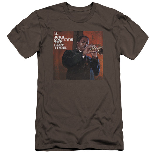 John Coltrane Last Trane Premium Bella Canvas Slim Fit Mens T Shirt Charcoal