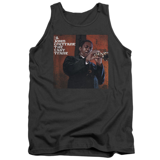 John Coltrane Last Trane Mens Tank Top Shirt Charcoal