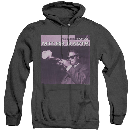 Miles Davis Prince Heather Mens Hoodie Black