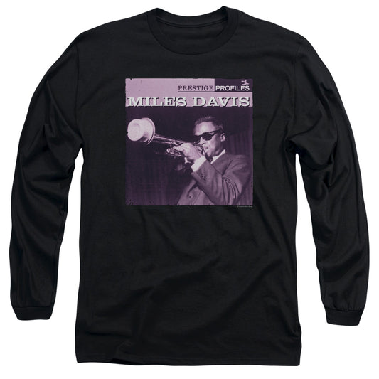 Miles Davis Prince Mens Long Sleeve Shirt Black