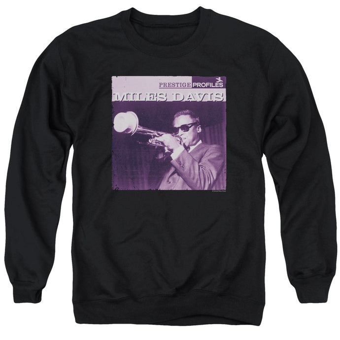 Miles Davis Prince Mens Crewneck Sweatshirt Black