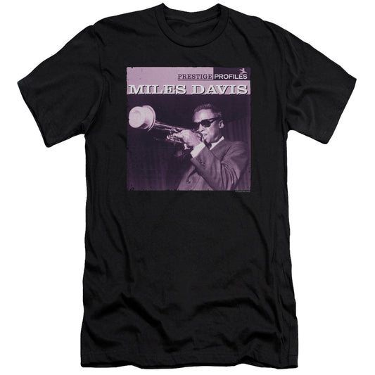 Miles Davis Prince Premium Bella Canvas Slim Fit Mens T Shirt Black