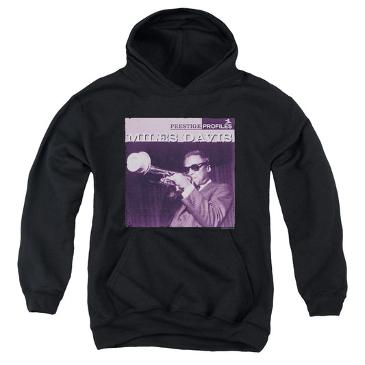 Miles Davis Prince Kids Youth Hoodie Black