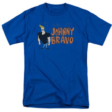 Load image into Gallery viewer, Johnny Bravo Johnny Logo Mens T Shirt Royal Blue