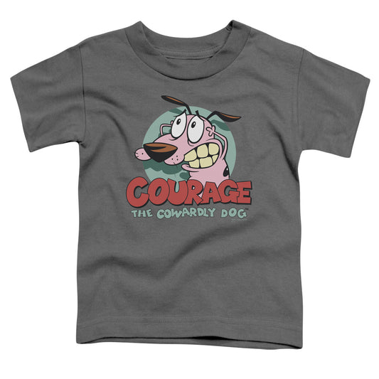 Courage the Cowardly Dog Courage Toddler Kids Youth T Shirt Charcoal