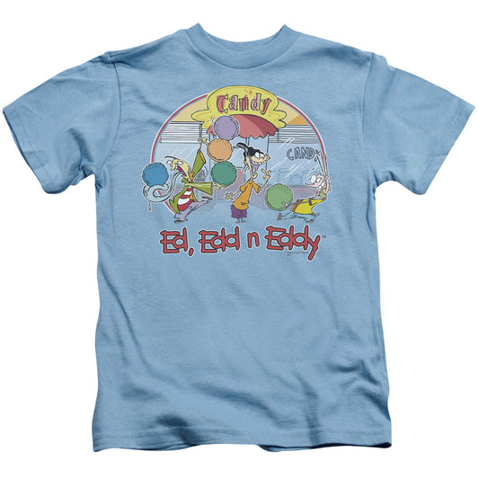 Ed Edd N Eddy Jawbreakers Juvenile Kids Youth T Shirt Carolina Blue 