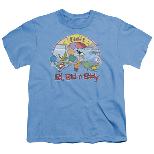 Ed Edd N Eddy Jawbreakers Kids Youth T Shirt Carolina Blue