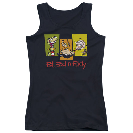 Ed Edd N Eddy 3 Eds Womens Tank Top Shirt Black