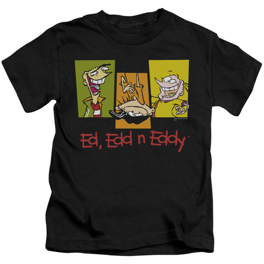 Ed Edd N Eddy 3 Eds Juvenile Kids Youth T Shirt Black 