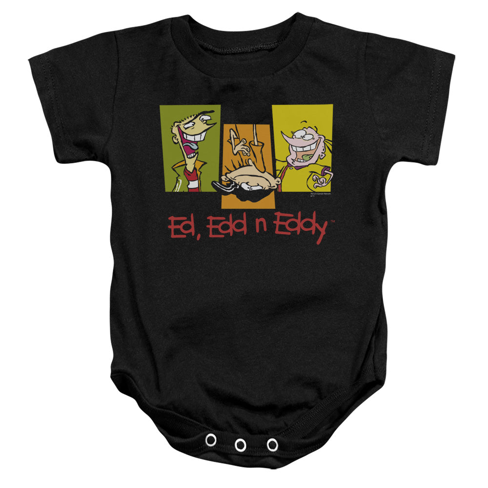 Ed Edd N Eddy 3 Eds Infant Baby Snapsuit Black 