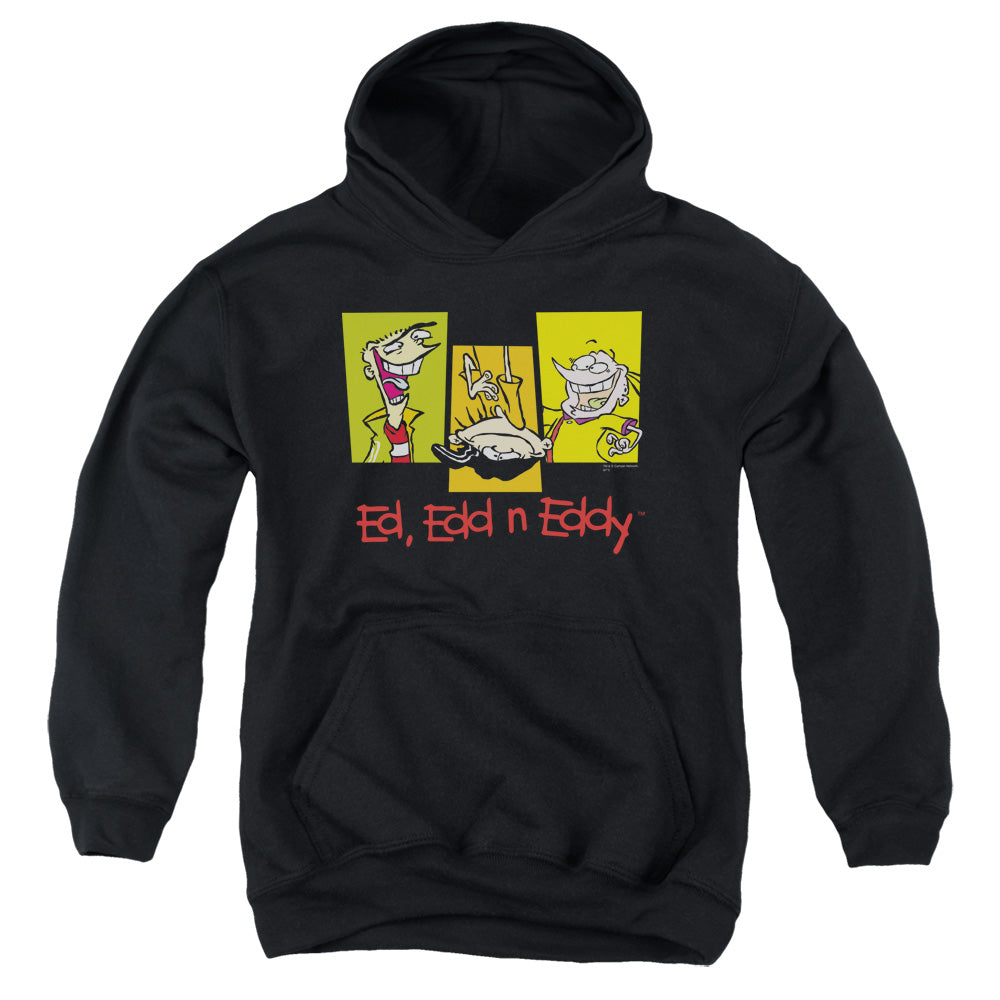 Ed Edd N Eddy 3 Eds Kids Youth Hoodie Black