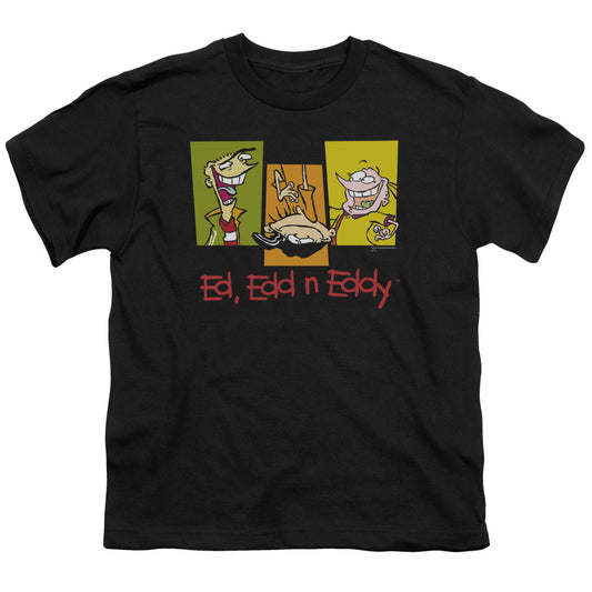 Ed Edd N Eddy 3 Eds Kids Youth T Shirt Black