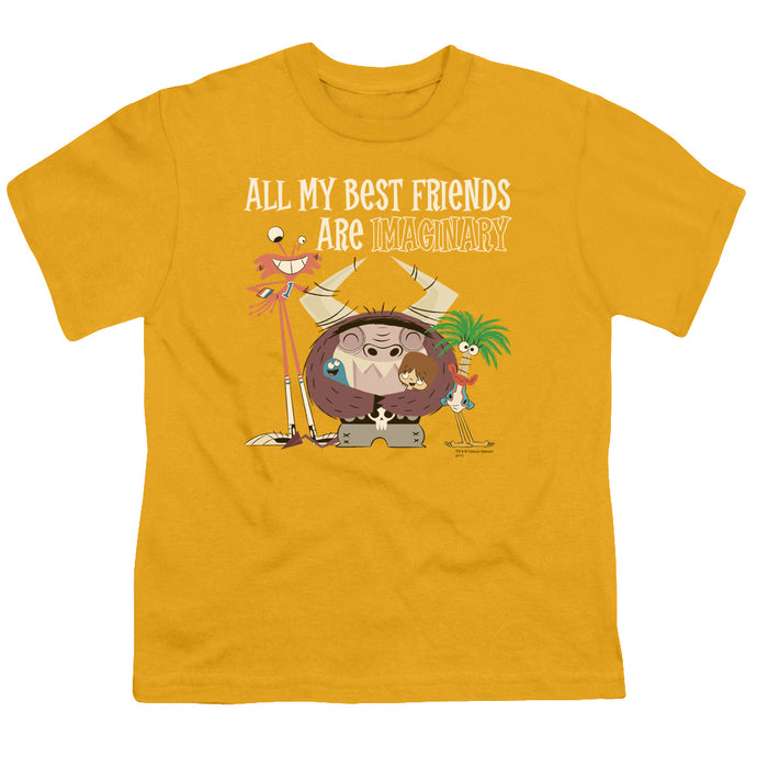 Fosters Home For Imaginary Friends Imaginary Friends Kids Youth T Shirt Gold