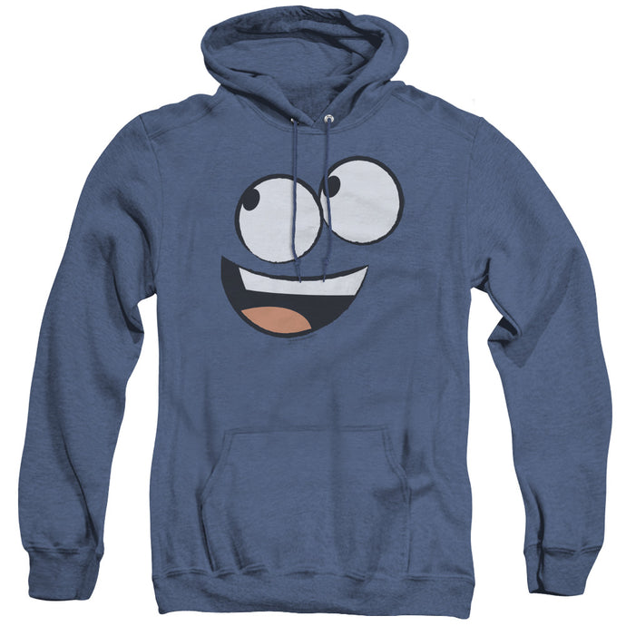 Fosters Home For Imaginary Friends Blue Face Heather Mens Hoodie Royal Blue