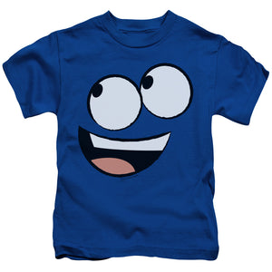 Fosters Home For Imaginary Friends Blue Face Juvenile Kids Youth T Shirt Royal Blue 