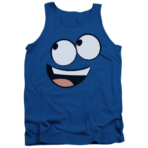 Fosters Home For Imaginary Friends Blue Face Mens Tank Top Shirt Royal Blue