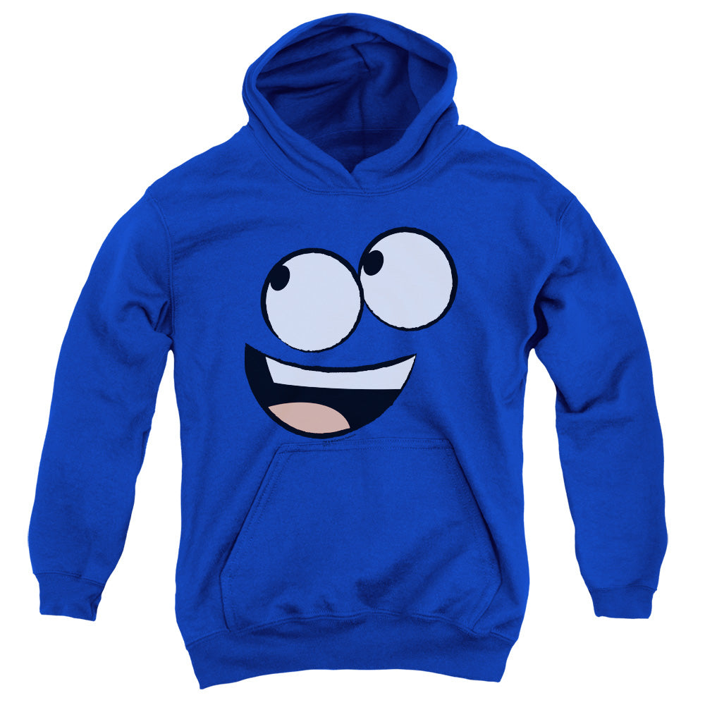 Fosters Home For Imaginary Friends Blue Face Kids Youth Hoodie Royal