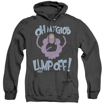 Adventure Time Lump Off Mens Heather Hoodie Black