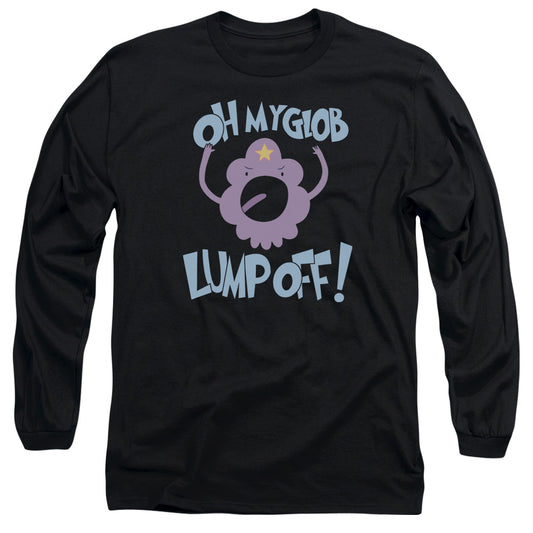 Adventure Time Lump Off Mens Long Sleeve Shirt Black