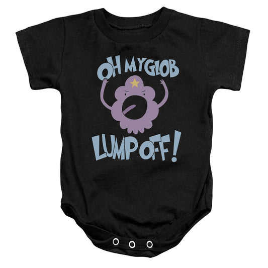 Adventure Time Lump Off Infant Baby Snapsuit Black