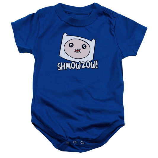 Adventure Time Shmowzow Infant Baby Snapsuit Royal Blue