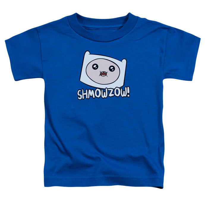 Adventure Time Shmowzow Toddler Kids Youth T Shirt Royal Blue