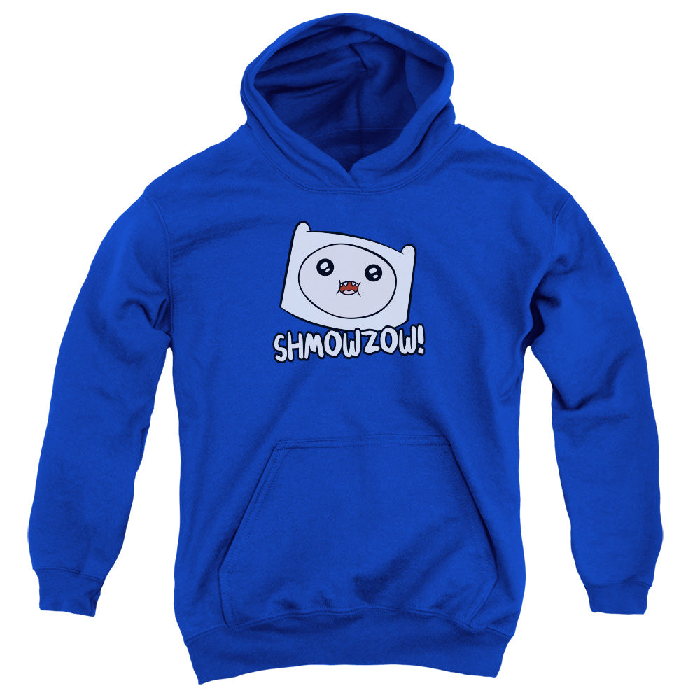 Adventure Time Shmowzow Kids Youth Hoodie Royal Blue