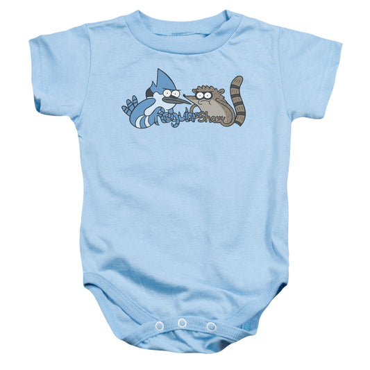 The Regular Show Tattoo Art Infant Baby Snapsuit Light Blue