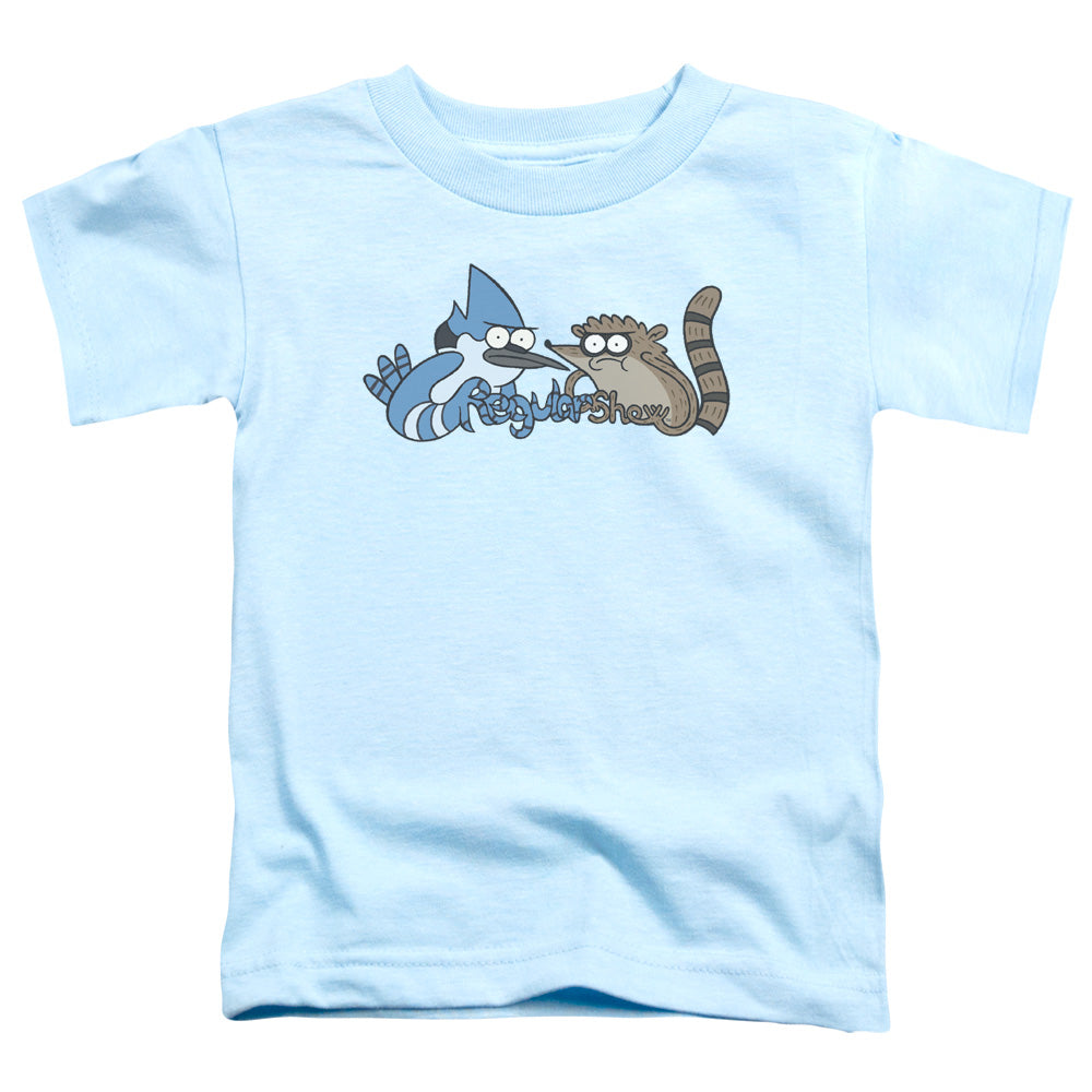 The Regular Show Tattoo Art Toddler Kids Youth T Shirt Light Blue