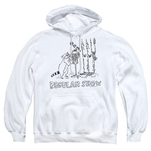 Load image into Gallery viewer, The Regular Show Tattoo Art Mens Hoodie White