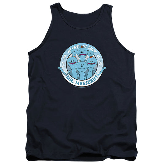 Rick And Morty Mr Meeseeks Mens Tank Top Shirt Navy