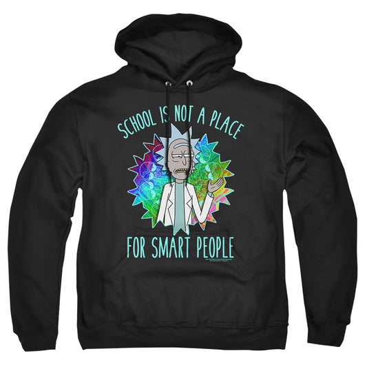 Rick And Morty School Mens Hoodie Black