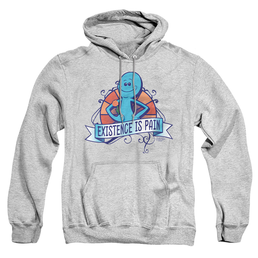 Rick And Morty Existence Is Pain Mens Hoodie Athletic Heather