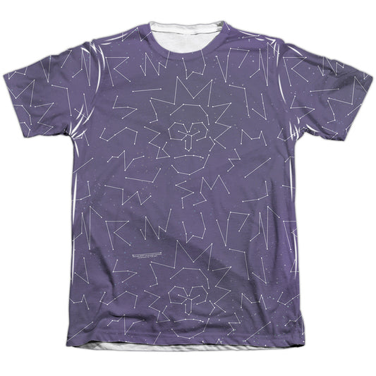 Rick And Morty Stars Mens Poly Cotton T Shirt White