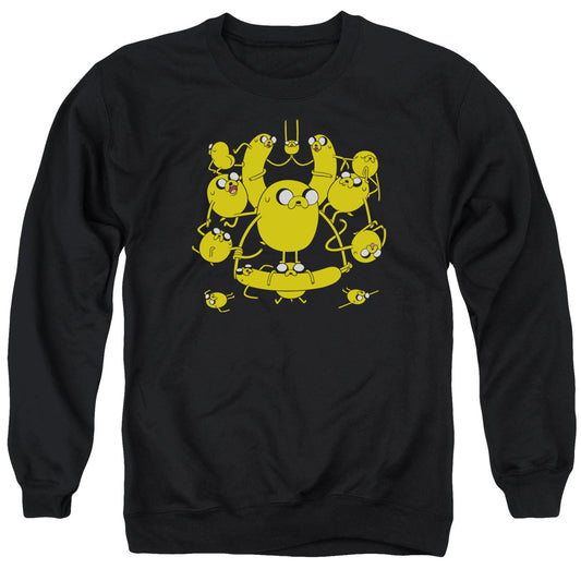 Adventure Time Jakes Mens Crewneck Sweatshirt Black