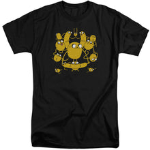 Load image into Gallery viewer, Adventure Time Jakes Mens Tall T Shirt Black