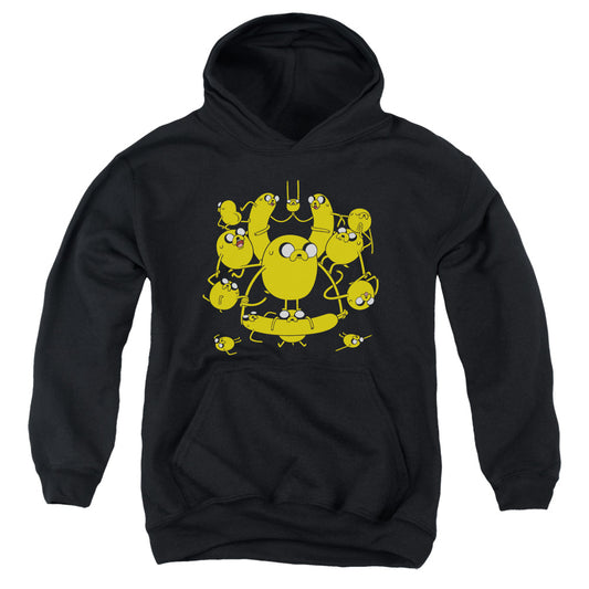 Adventure Time Jakes Kids Youth Hoodie Black