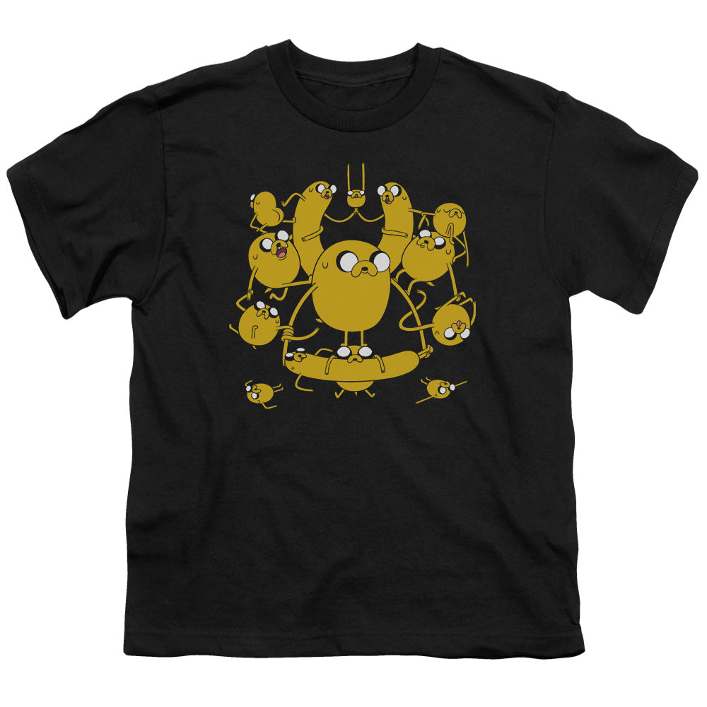 Adventure Time Jakes Kids Youth T Shirt Black