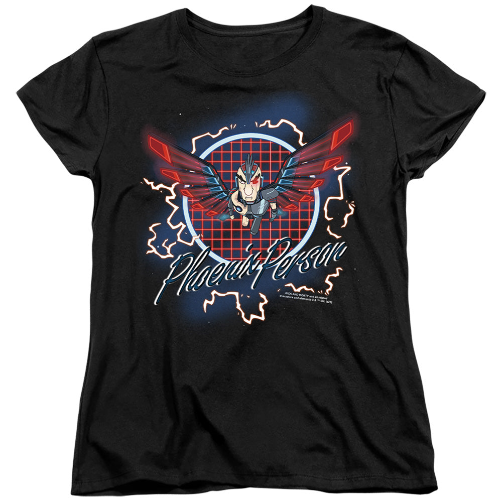 Rick And Morty Turned Myself Into A Pickle Womens T Shirt Black Officially Licensed