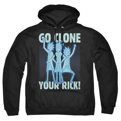 Rick And Morty Go Clone Your Rick Mens Hoodie Black