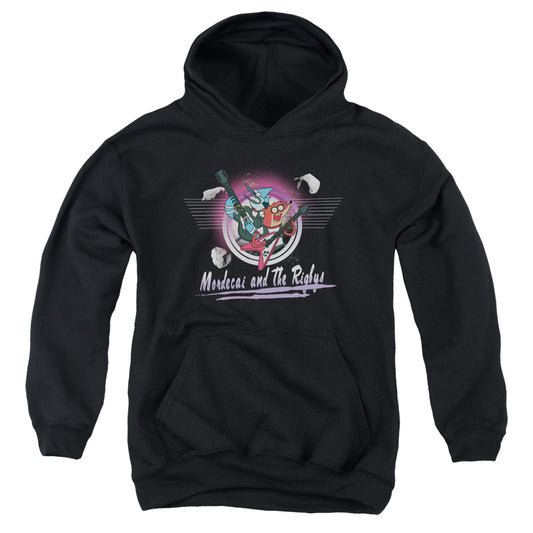 The Regular Show Mordecai & the Rigbys Kids Youth Hoodie Black