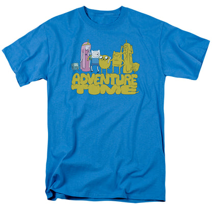 Adventure Time Jakes Friends Mens T Shirt Turquoise