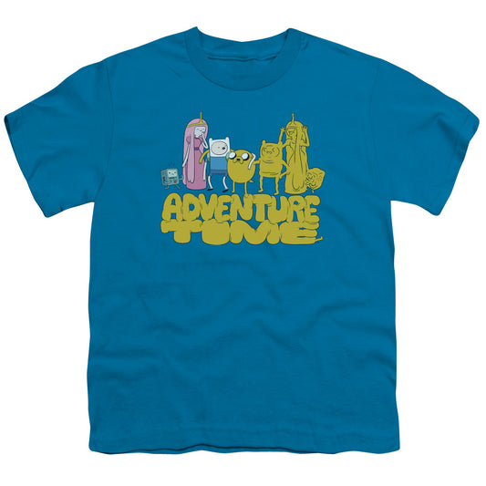 Adventure Time Jakes Friends Kids Youth T Shirt Turquoise