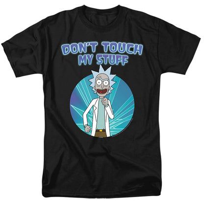 Rick And Morty Dont Touch Mens T Shirt Black
