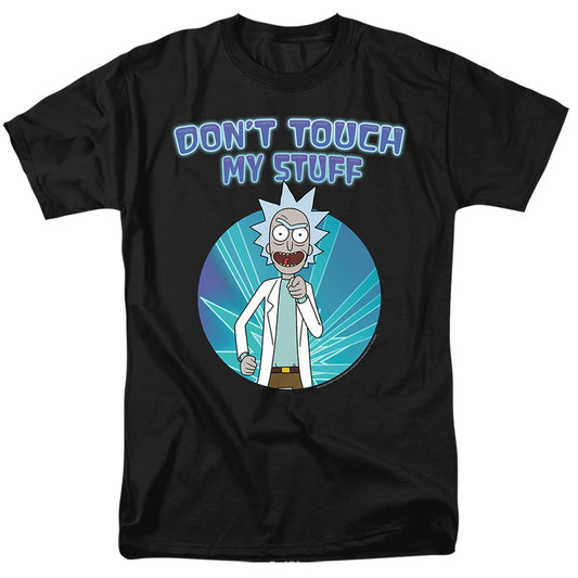Rick And Morty Dont Touch Mens T Shirt Black