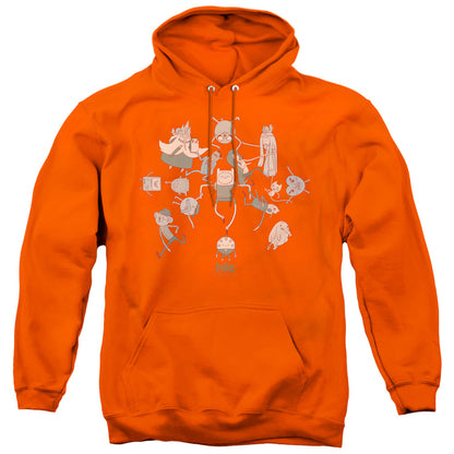 Adventure Time Glob Ball Mens Hoodie Orange