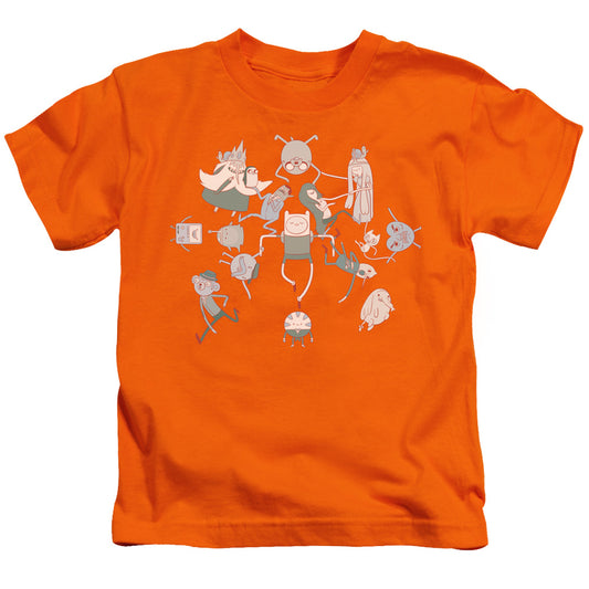 Adventure Time Glob Ball Juvenile Kids Youth T Shirt Orange 